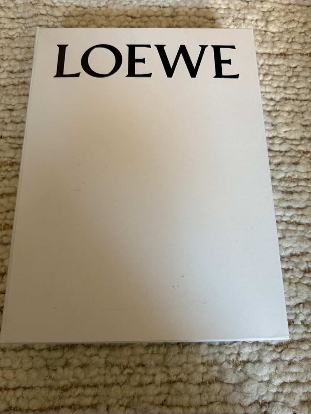 Loewe White Box with Black Logo